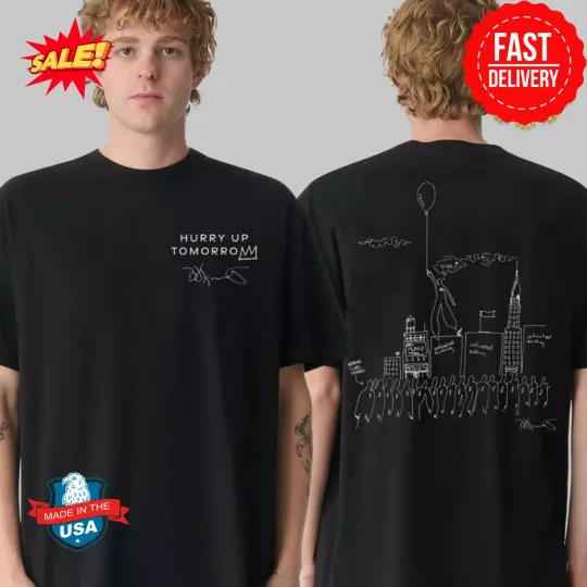Discover Weeknds X Bsq Hurry Up Tomorrow Classic T-Shirt