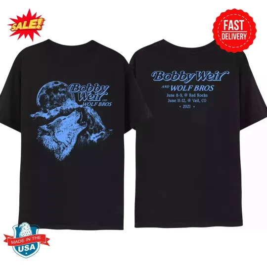 Discover Bobby Weir and Wolf Bros Colorado Events T Shirt