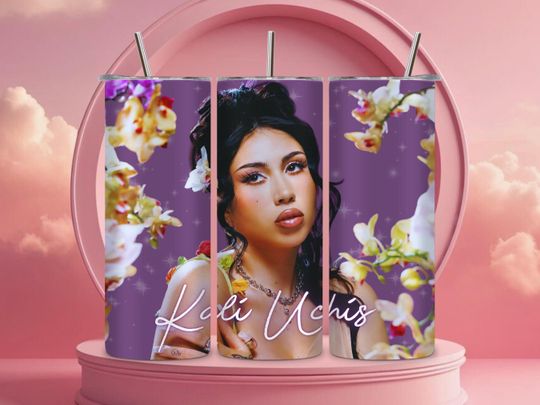 Discover KALI UCHIS 20oz Tumbler with lid and straw