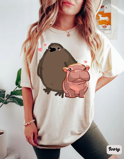 Discover Funny Moo Deng Shirt, Baby Pesto Penguin Shirt