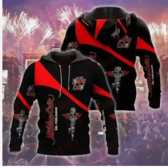 Discover Motley hoodie 3d -full printed hoodie Gift fan 3d unisex Hoodie