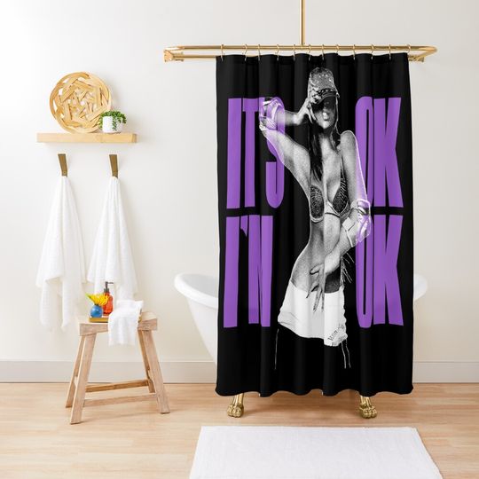 Discover It's OK, I'm OK Shower Curtain