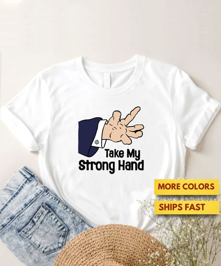 Discover Take My Strong Hand Funny Scary Movie T-Shirt, Scary Movie Shirt