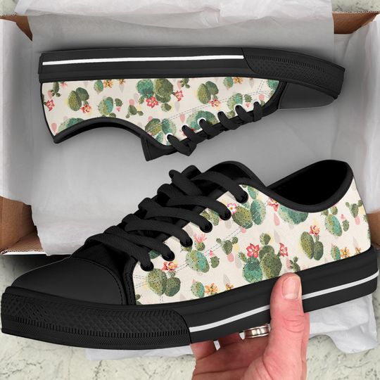Discover Cactus Women's Low Top Sneakers