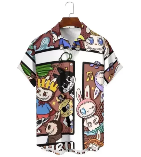 Discover Cute Labubu hawaii Shirts