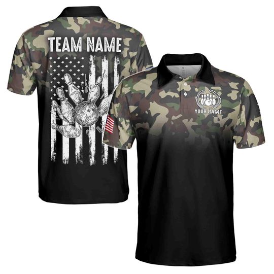 Discover Custom Name Team Name Archery Tribal Pattern Men's Polo Shirt