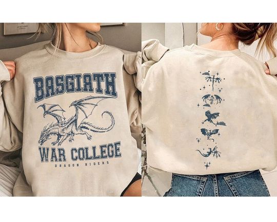 Discover Fourth Wing Double-Sided Sweatshirt
