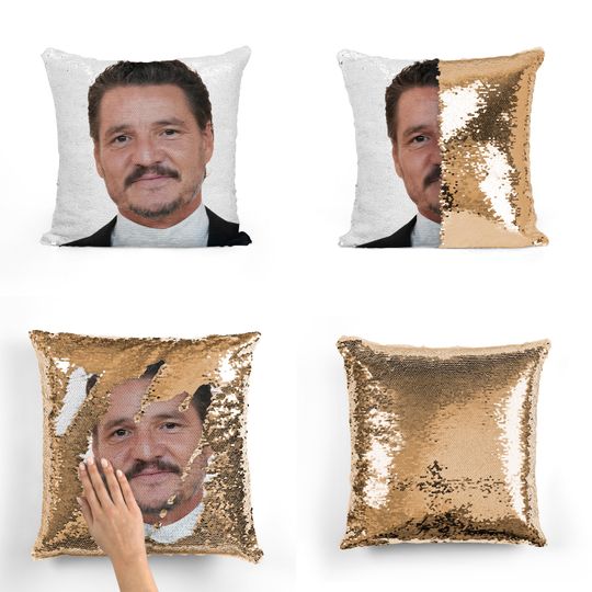 Discover Pedro Pascal - Fan Sequin Pillowcase