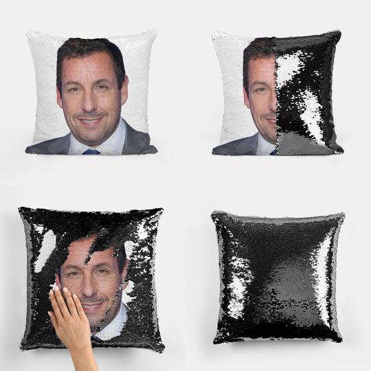 Discover ADAM SANDLER - Fan Sequin PIllowcase