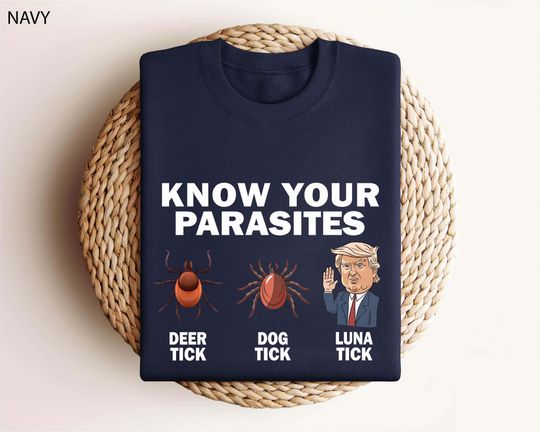Discover Know Your Parasites Shirt, Election Day Shirt, Sarcastic Shirt, Gift for her, Gift for him