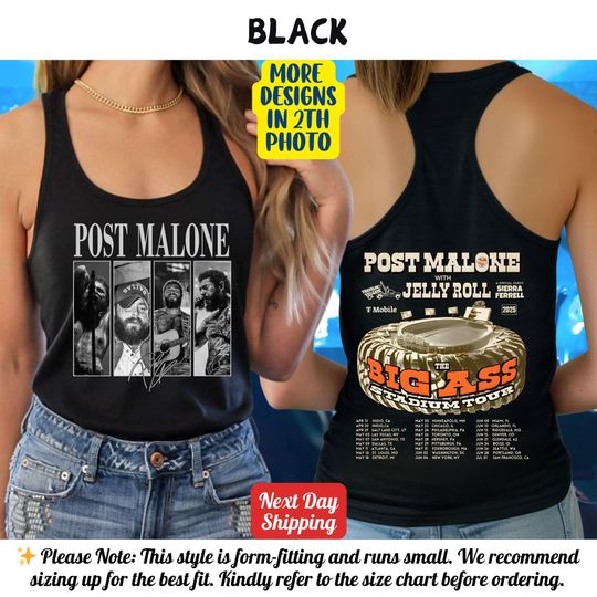 Discover Vintage Post Malone Tank Top, Kids Post Malone Tank Top, Post Malone Tour