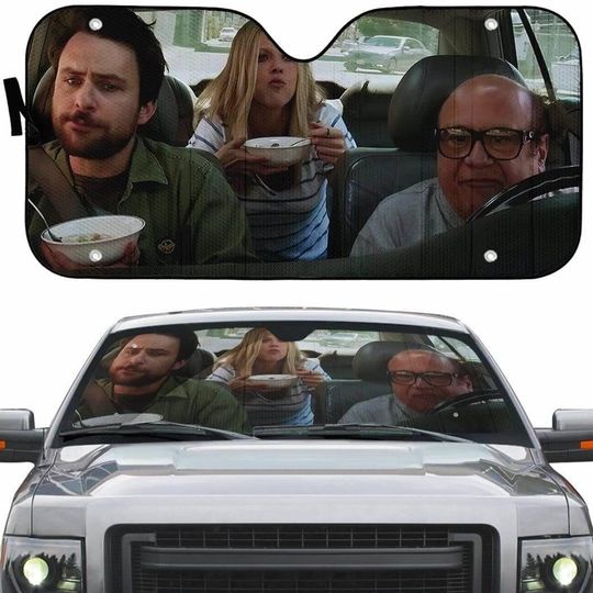 Discover It's Always Sunny In Philadelphia Auto Sunshade