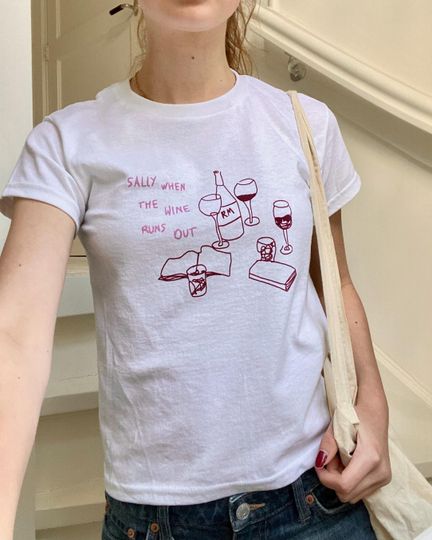 Discover Sally Baby tee - Inspired by Role Model's song