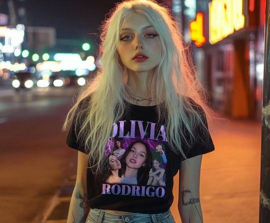 Discover Olivia Rodrigo 90s Bootleg Hip Hop Style Shirt