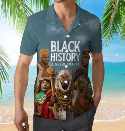 Discover Black History Is World History Trendy Hawaiian Shirt