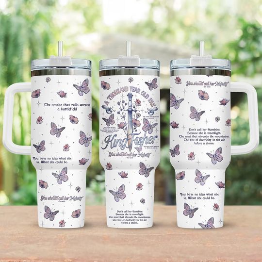 Discover Kingfisher Tumbler, Quicksilver Callie Hart Tumbler