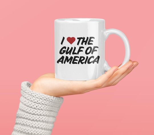 Discover I love the gulf of America Mug, The Gulf Of America Mug