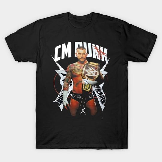 Discover CM Punk White Lightning - Cm Punk - T-Shirt