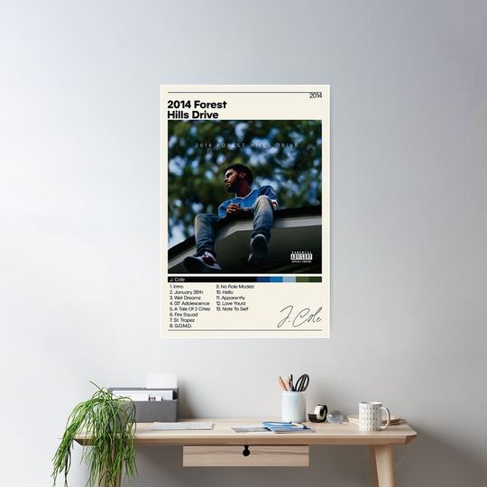 Discover J Coles Poster | 2014 Forest Hills Drive Poster