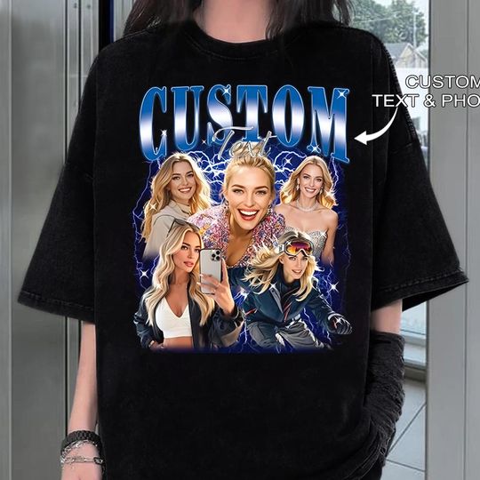Discover Custom Your Own Bootleg Tee, Retro Custom Bootleg Rap Tee, Custom Bootleg Shirt