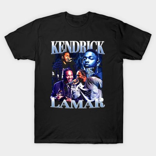 Discover Kendrick Lamar Retro Collage - Kendrick Lamar - T-Shirt