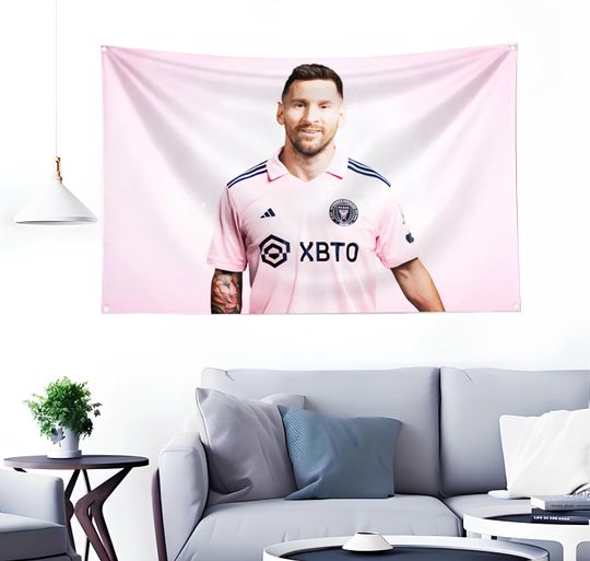 Discover Lionel Messi Wall Tapestry, Messi Wall Decor , Messi Fan Nursery Decor