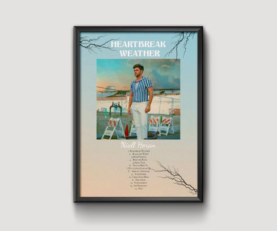Discover Niall Horan "Heartbreak Weather" Album Poster