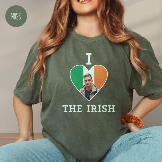 Discover Custom Photo I Love The Irish Shirt, The Irish Shirt, I Heart The Irish Shirt