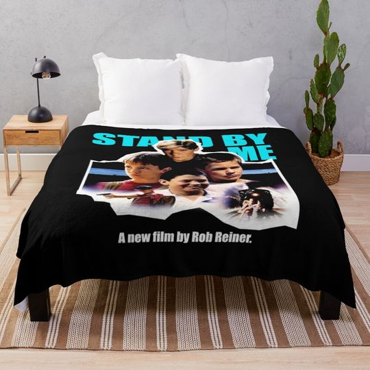 Discover Retro Movies Action Adventure Throw Blanket