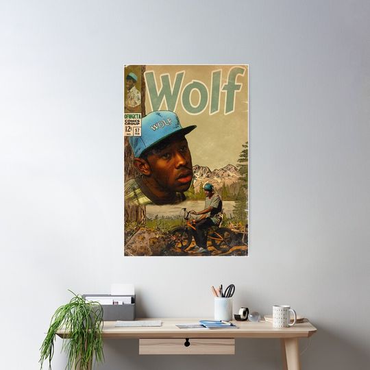 Discover Cover Comics - Wolf Poster Poster
