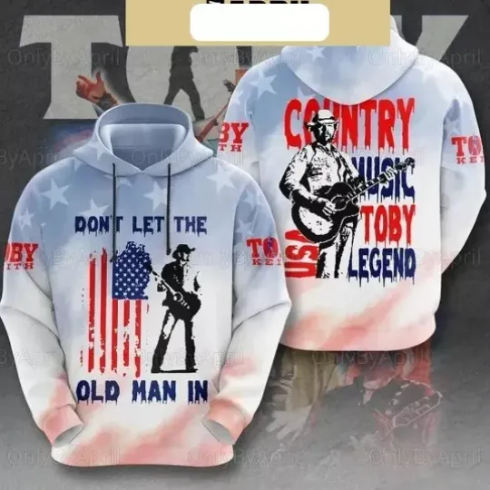Discover Toby Keith  Hoodie, America Flag Hoodie, Toby Keith Hoodie