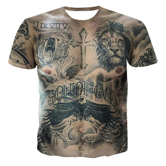 Discover Tattoos Funny 3d Shirts