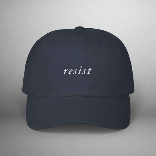 Discover Resist Folklore Evermore Embroidered Dad Cap, Taylor Fans Anti-Trump Hat