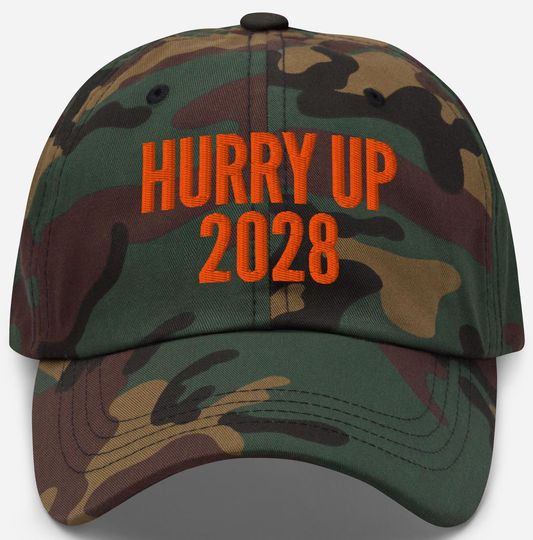 Discover Anti Trump 2028 Election Camo Hat , Anti Trump Hat, Gift For Her, FDT Hat