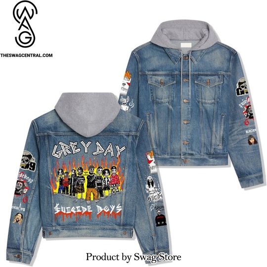 Discover Suicideboys All Over Print Hoodie Denim Jacket