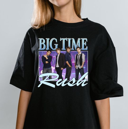 Discover Big Time Rush Band Cant Get Enough Tour Shirt