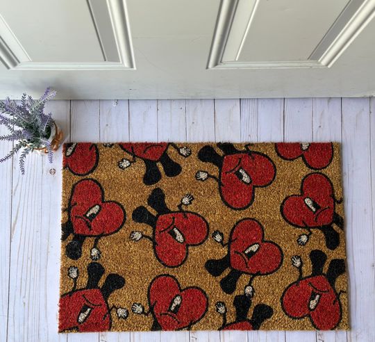 Discover Bad Bunny Coir Doormat, Spanish Welcome Doormat, Bad Bunny Gifts