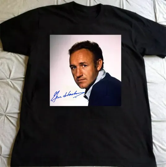 Discover Gene Hackman 1930-2025 T-Shirt, Gene Hackman Tribute Shirt