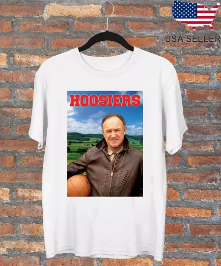 Discover Tribute Gene Hackman Hoosiers 1986 Movie T-Shirt