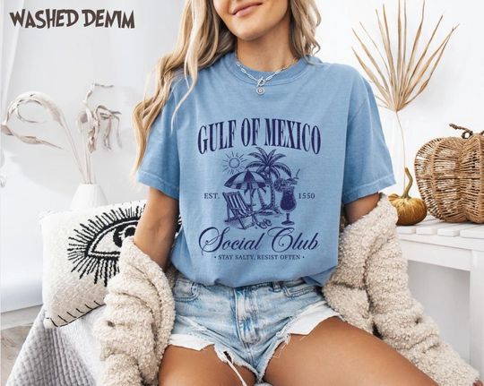 Discover Gulf of Mexico Soociial Clubb Shirt,Anti Gulf Of America Shirt