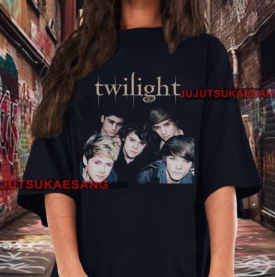 Discover Retro Twilight One Direction Vintage Distressed Unisex