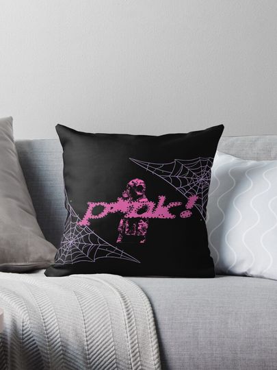 Discover Young Thug P*nk Pink Punk Spider Pillow