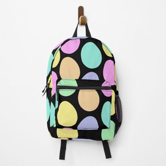 Discover Slanted Easter eggs pastel  Backpack