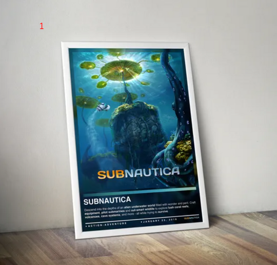 Discover Subnautica Poster