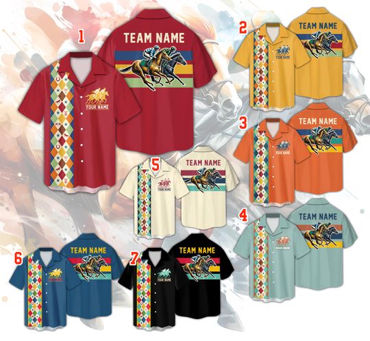 Discover Personalized Kentucky Derby Churchill Downs Hawaiian Shirt