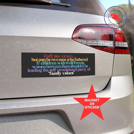 Discover anti trump car magnet, deport Elon Musk, save democracy