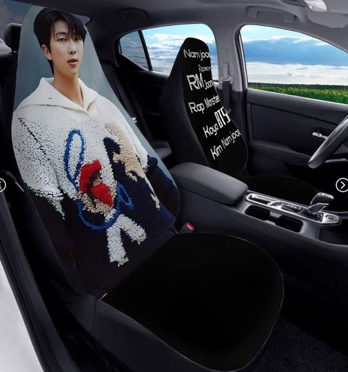 Discover BTS RM - Namjoon Car Seat Covers, Car accessories