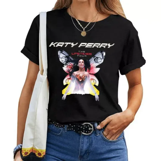 Discover The Lifetimes Tour 2025 T-Shirt Katy Perry