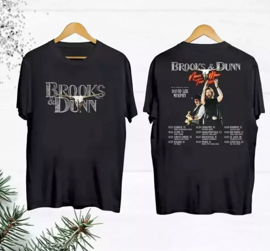 Discover 2025 Brooks and Dunn Neon Moon Tour T-Shirt