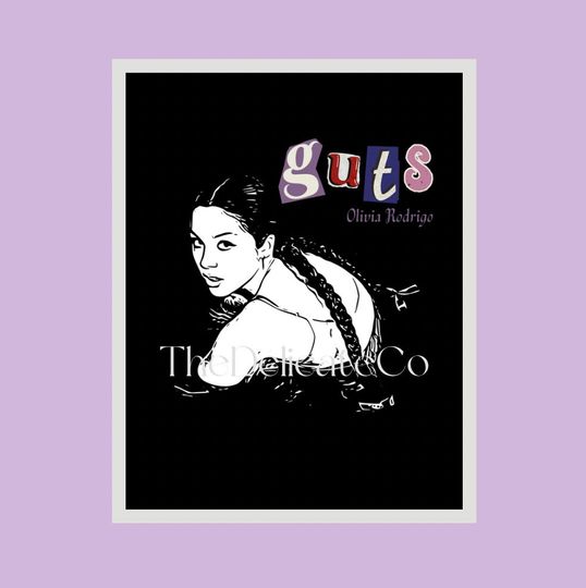 Discover GUTS Olivia Rodrigo Poster